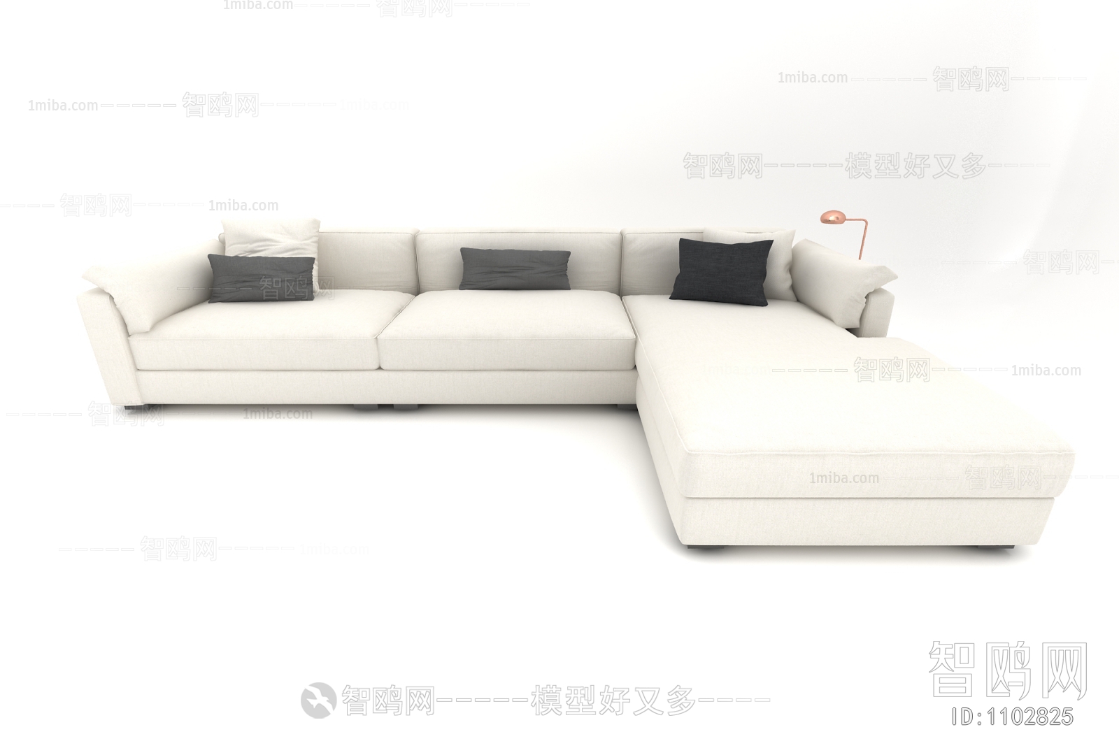 Modern Multi Person Sofa