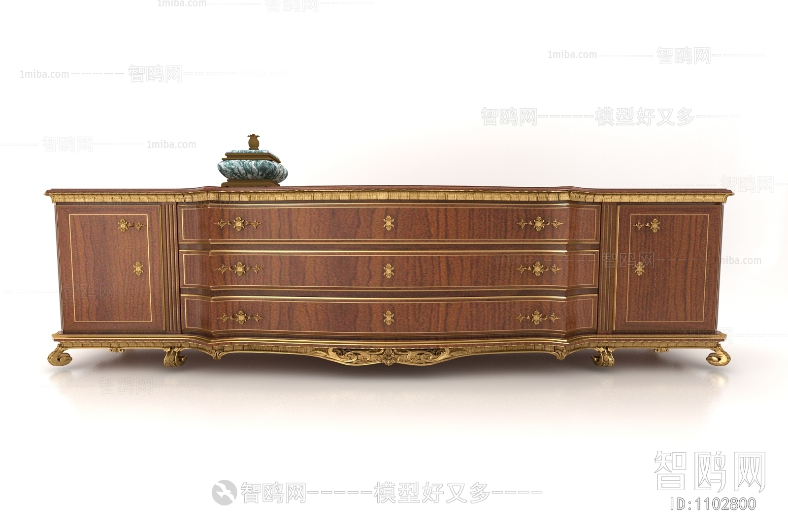 New Chinese Style TV Cabinet