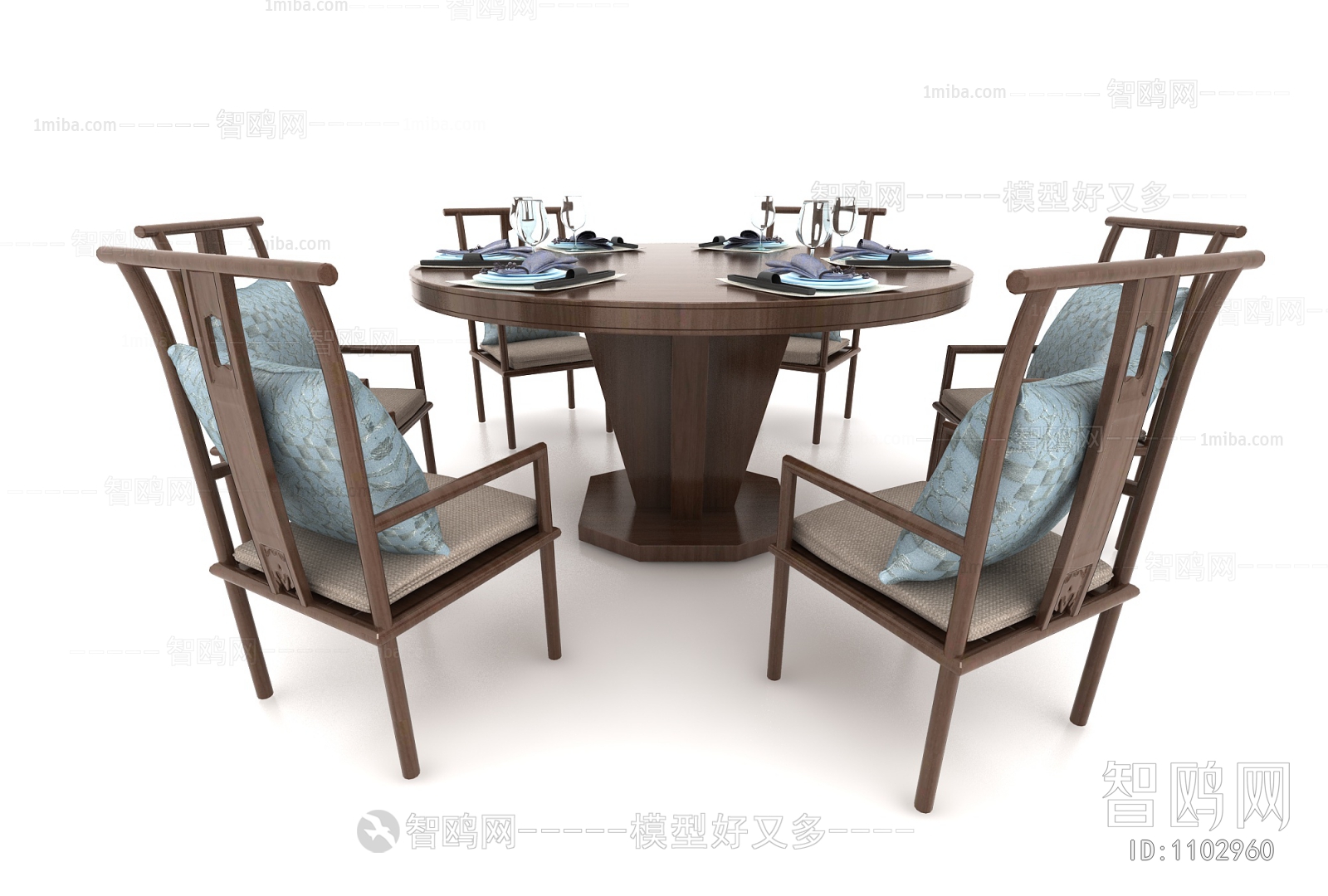 New Chinese Style Dining Table And Chairs