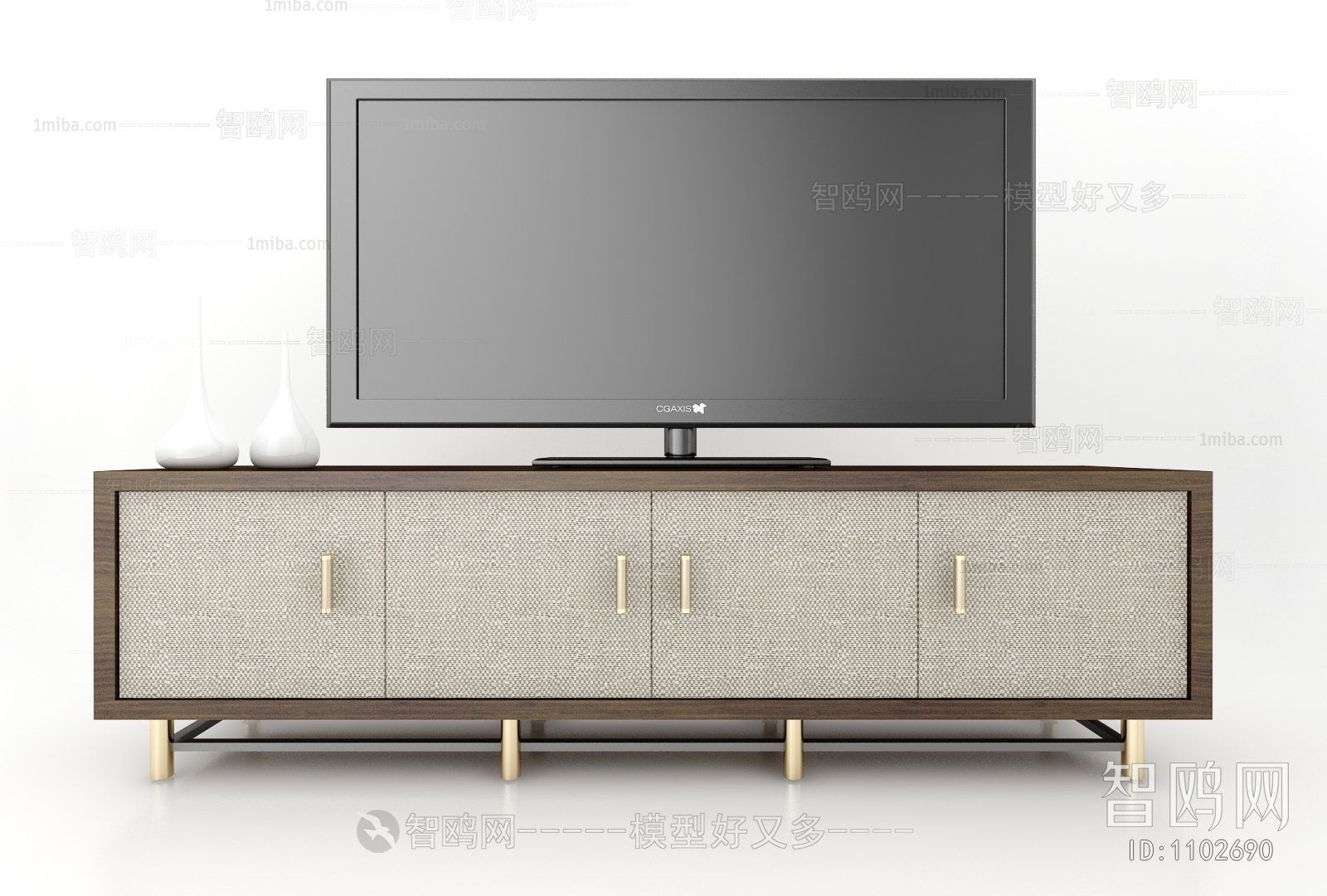 New Chinese Style TV Cabinet