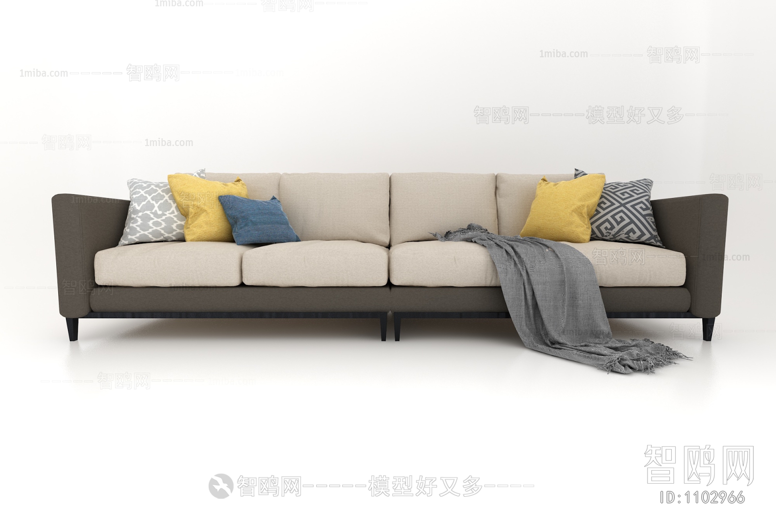 Modern Multi Person Sofa