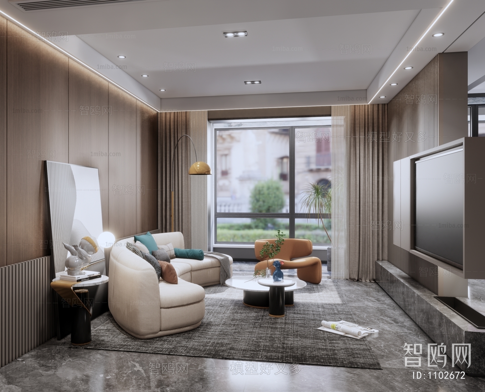 Modern A Living Room