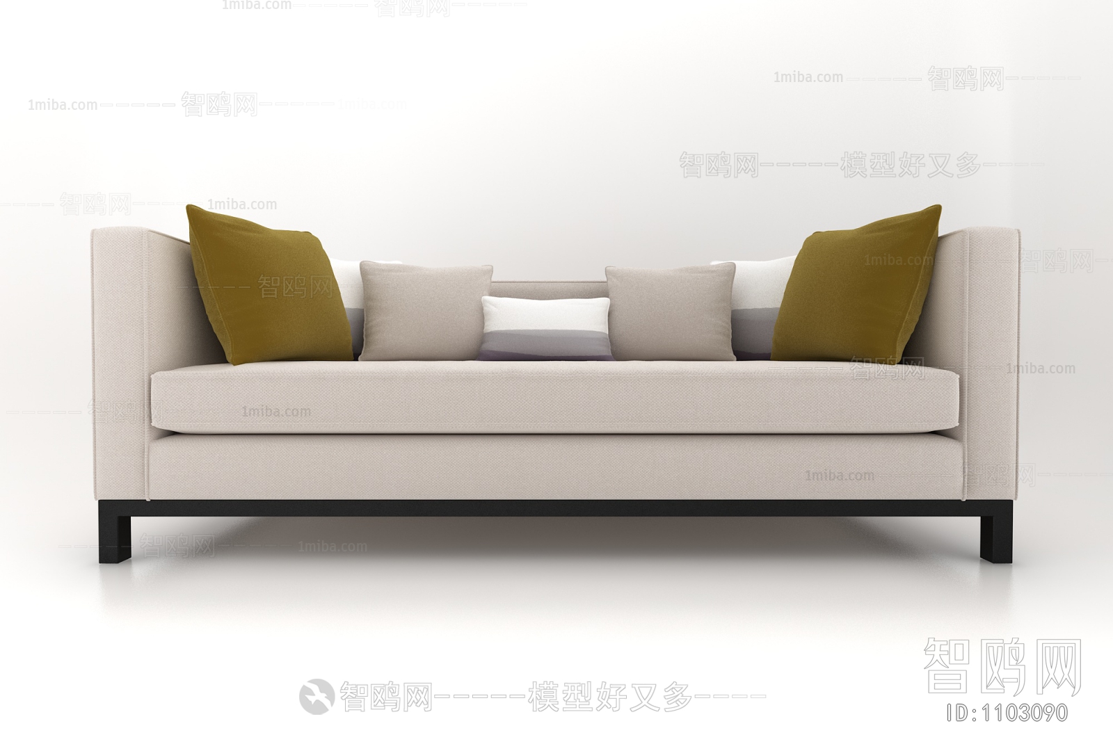 Modern Three-seat Sofa