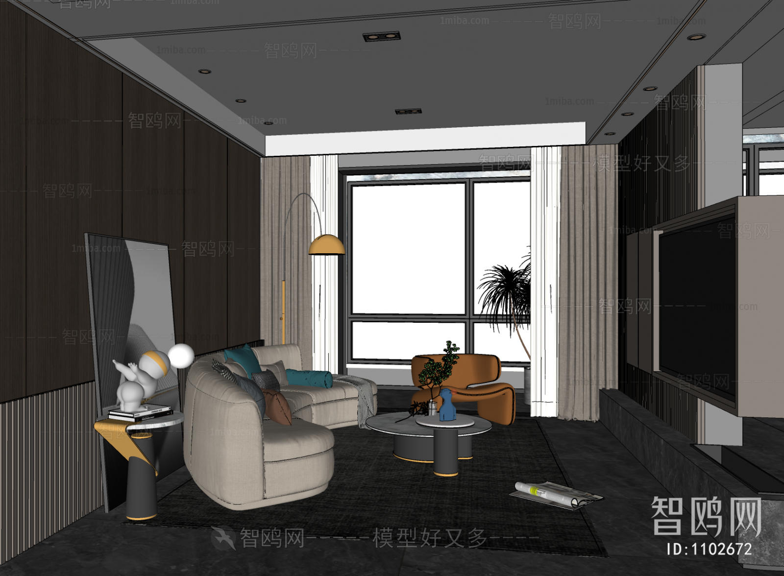 Modern A Living Room