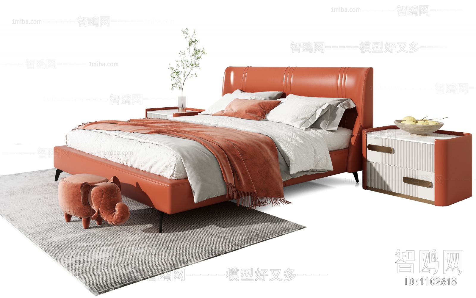 Modern Double Bed