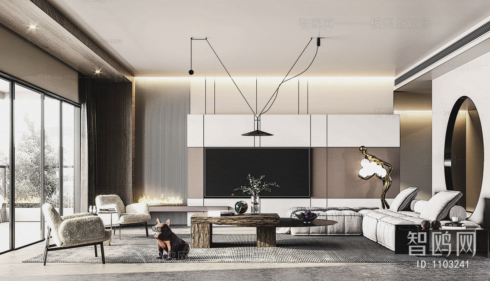 Modern A Living Room