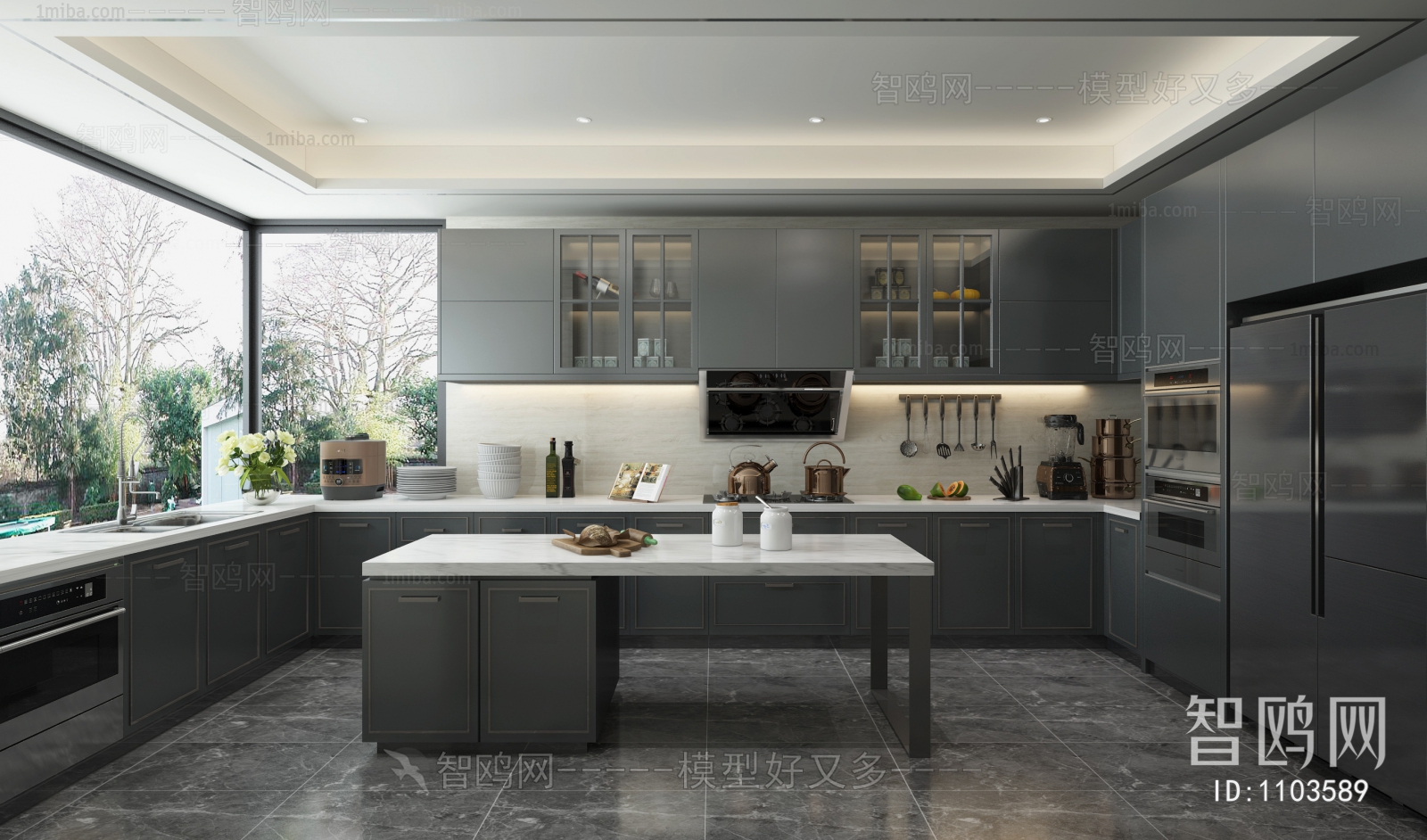 Modern The Kitchen