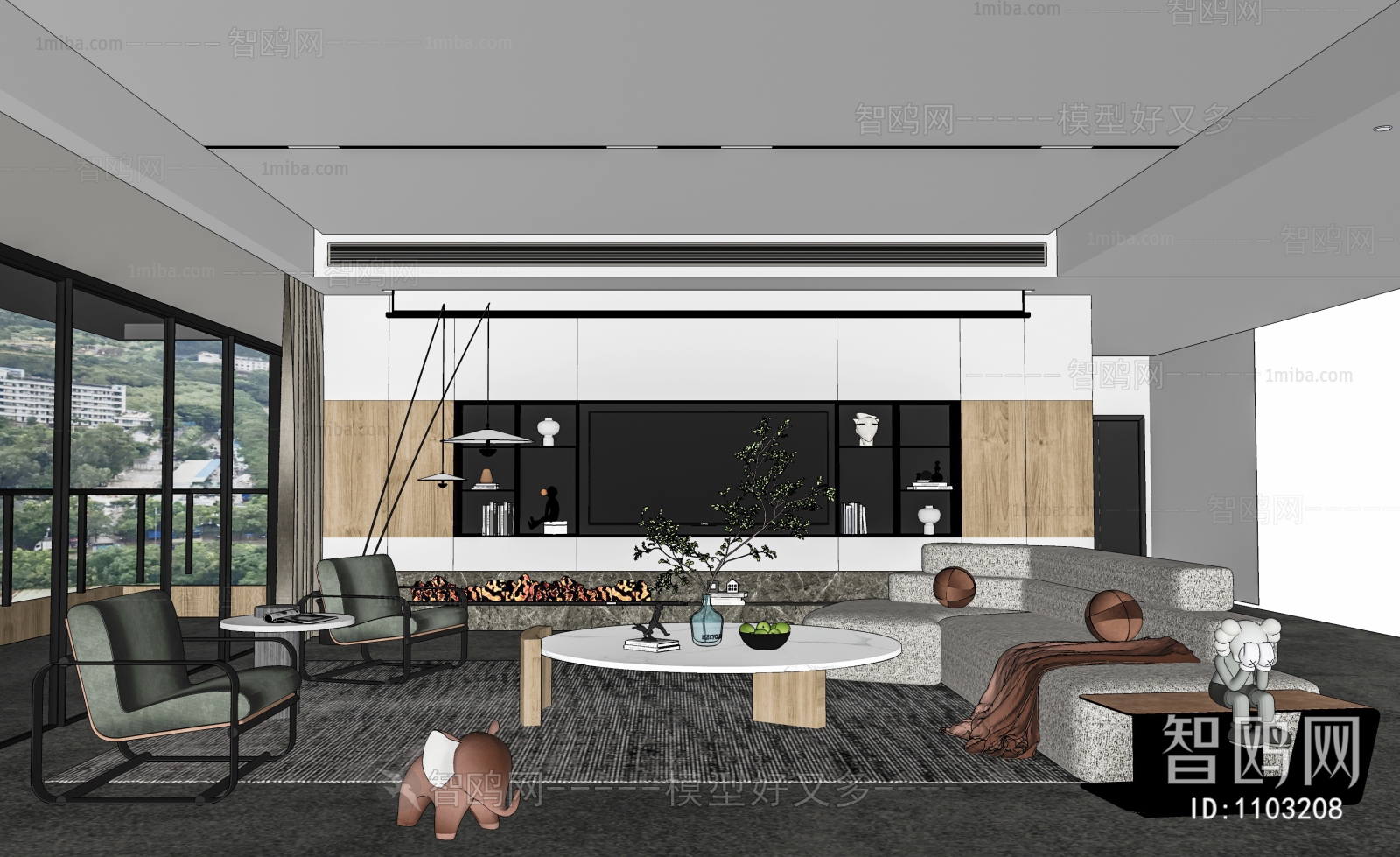 Modern A Living Room