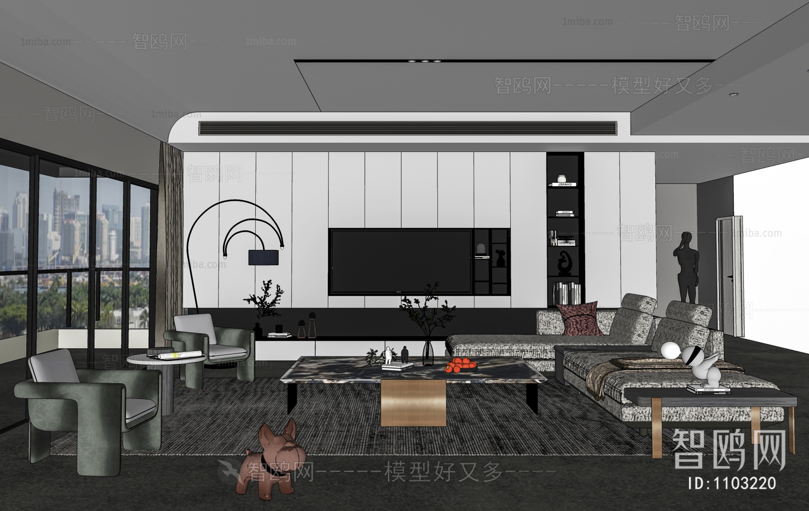 Modern A Living Room