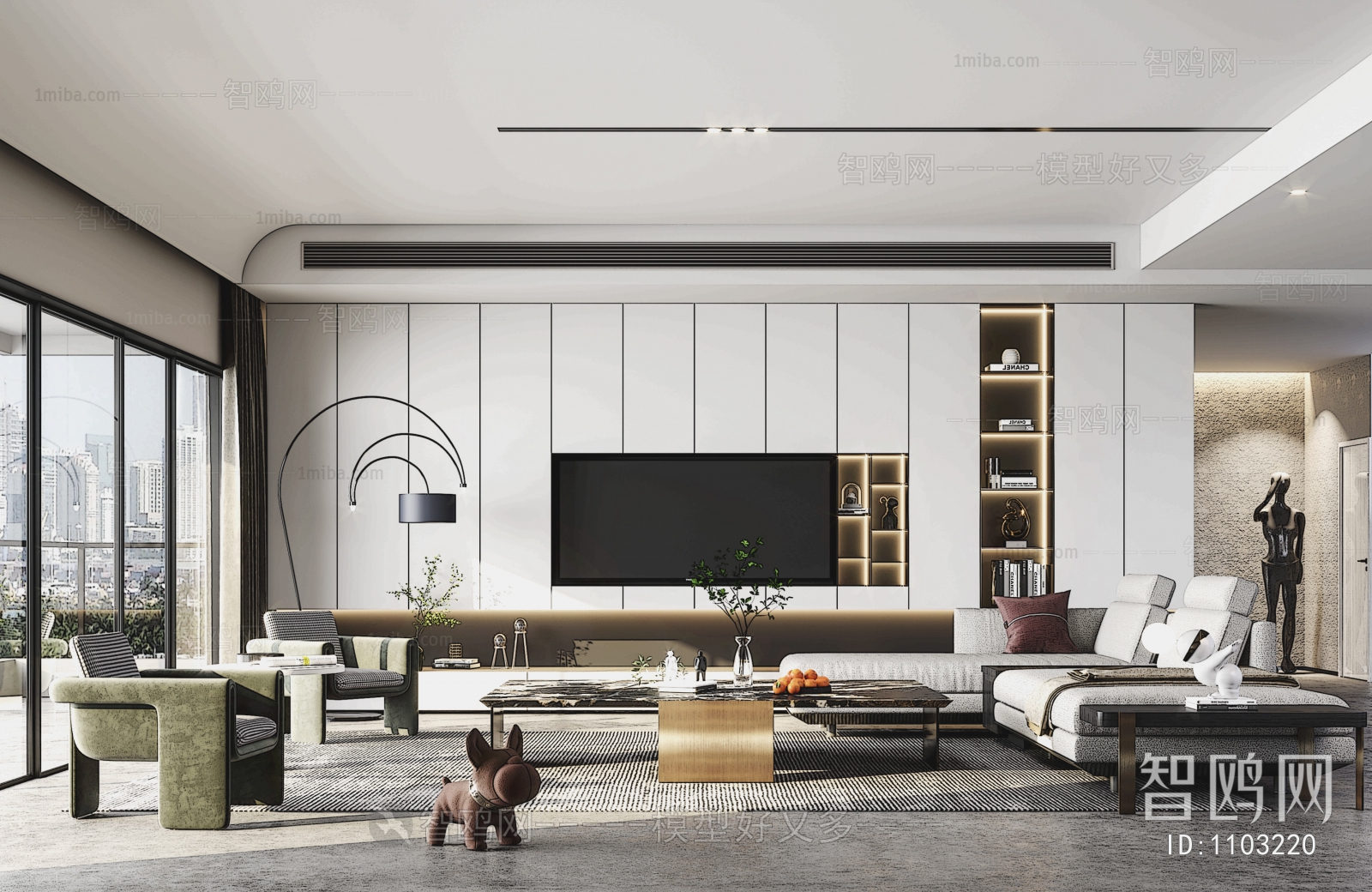 Modern A Living Room