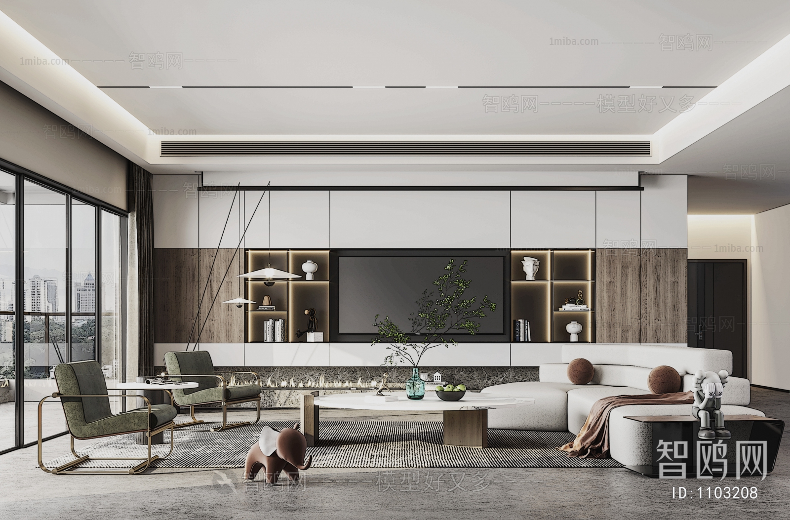 Modern A Living Room