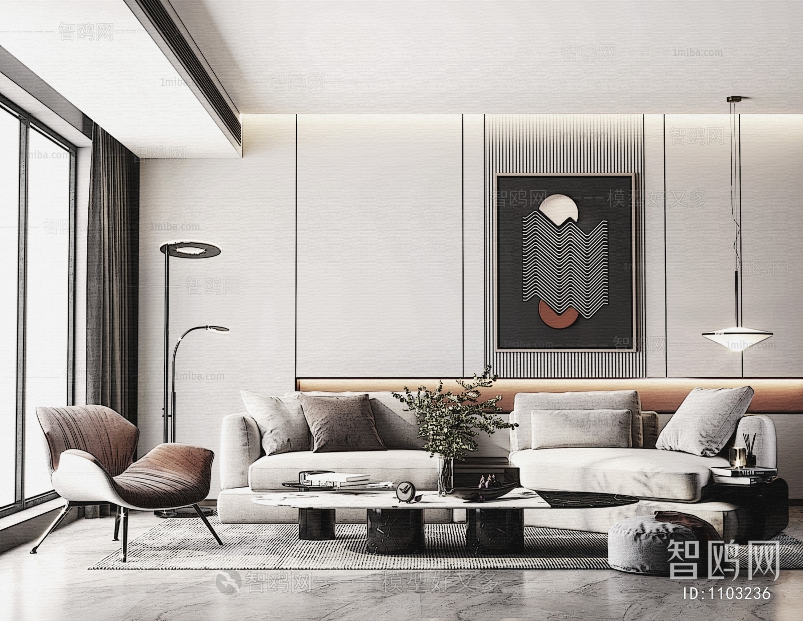 Modern A Living Room