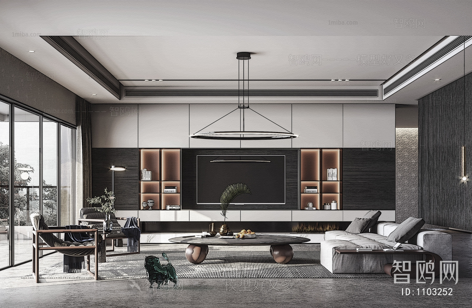 Modern A Living Room