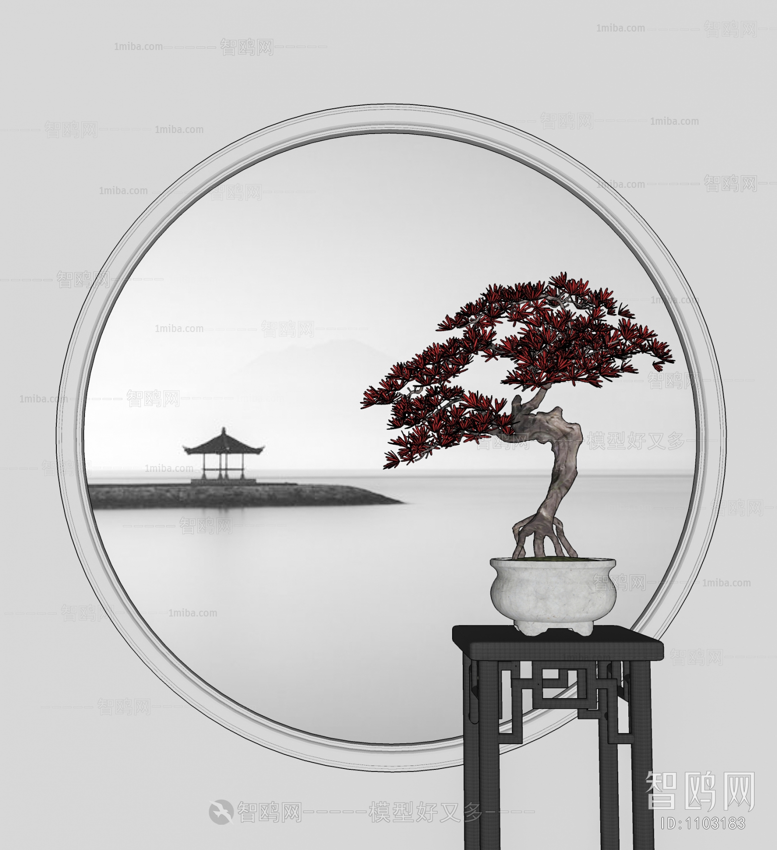 New Chinese Style Bonsai