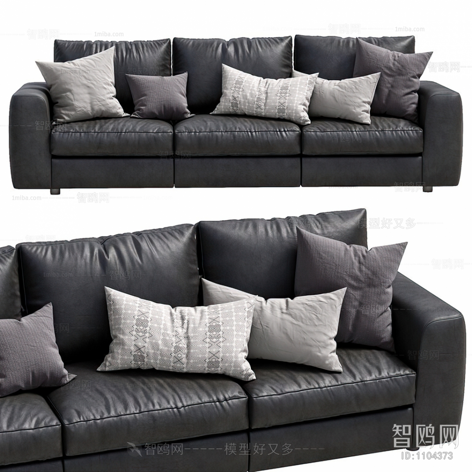 Modern Three-seat Sofa