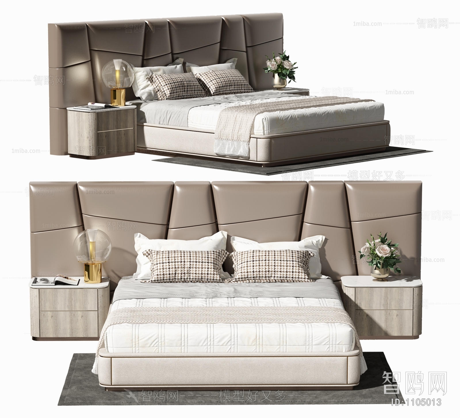 Modern Double Bed