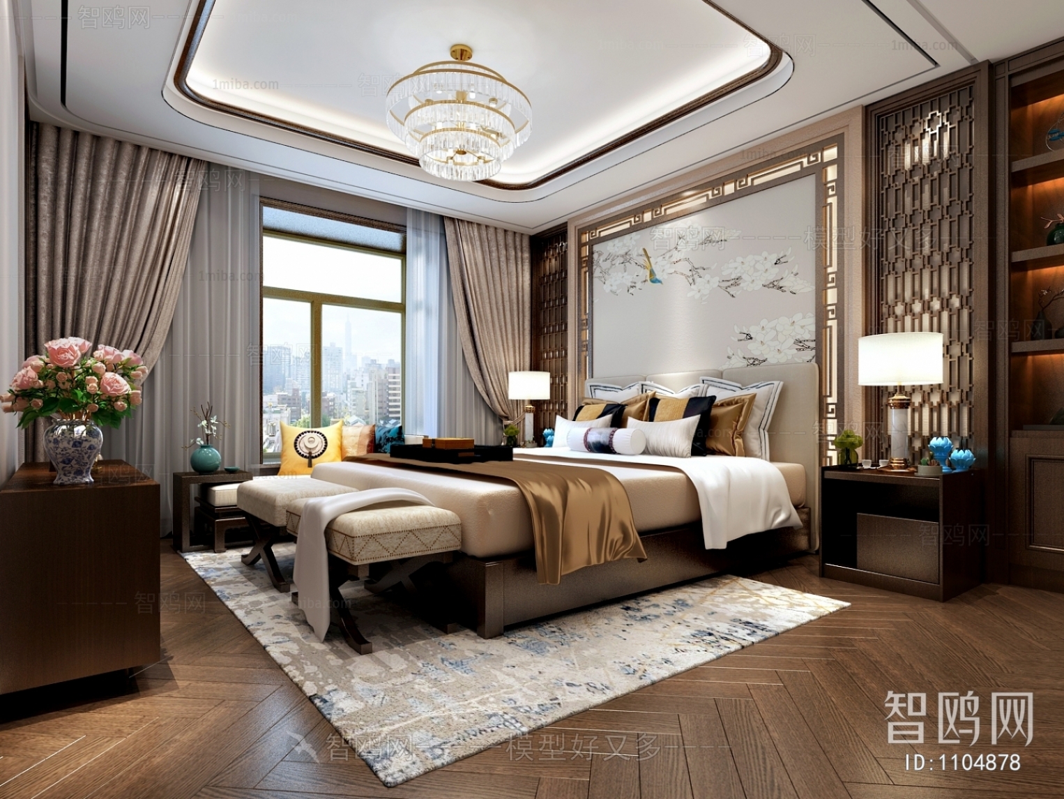 Chinese Style Bedroom