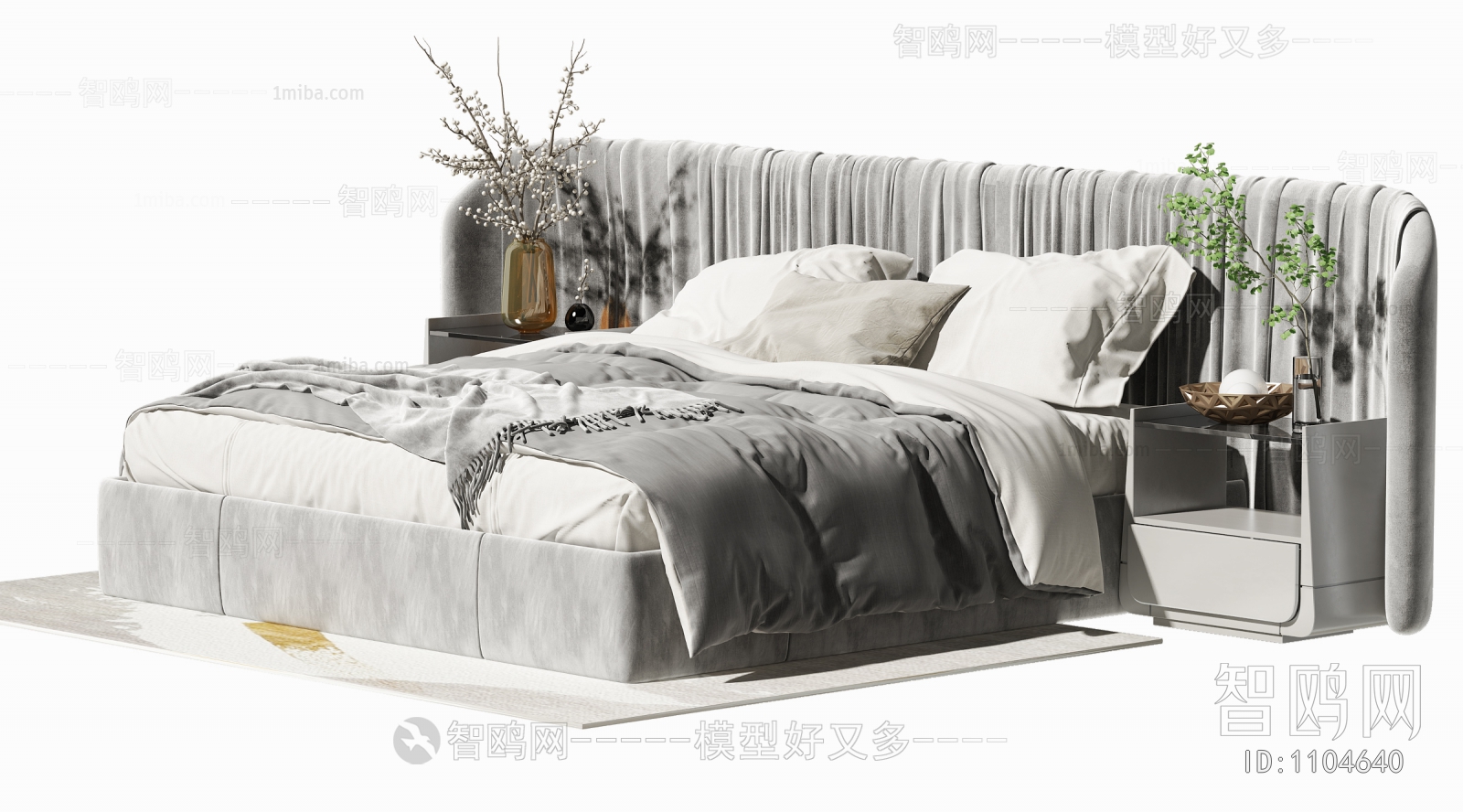 Modern Double Bed