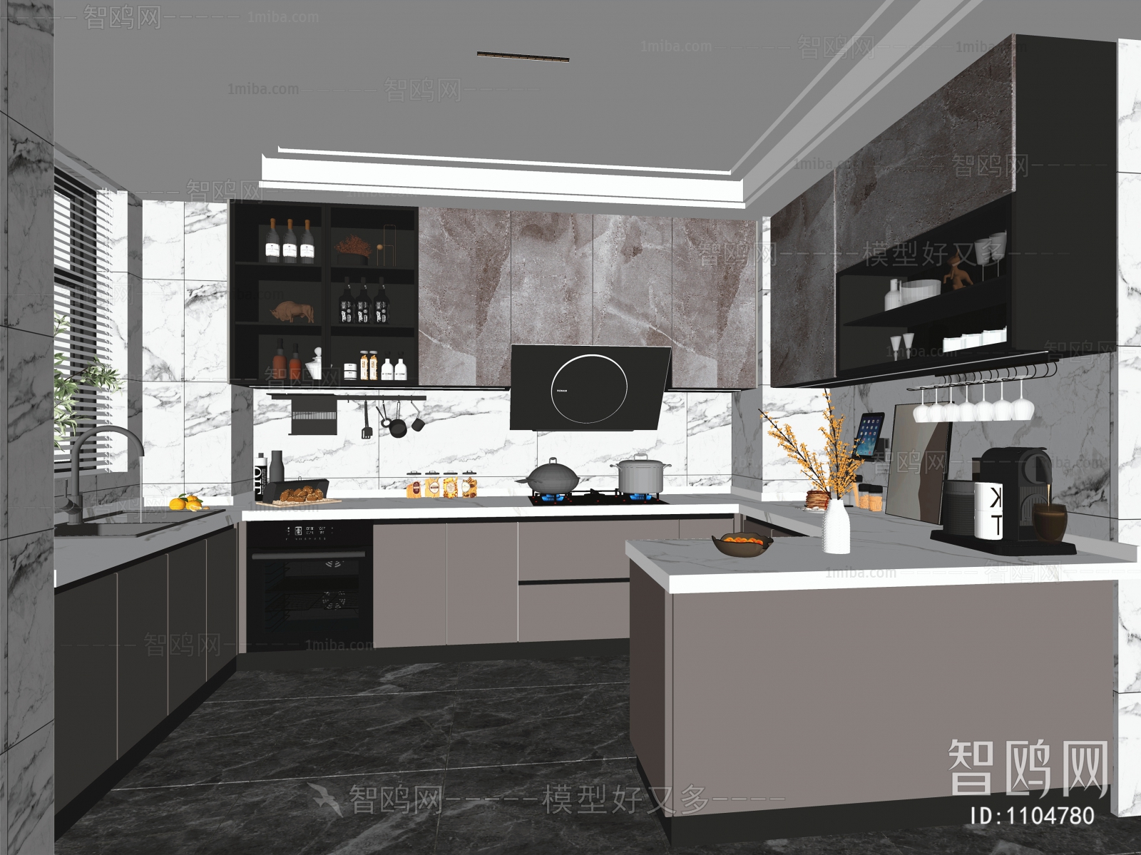 Modern The Kitchen