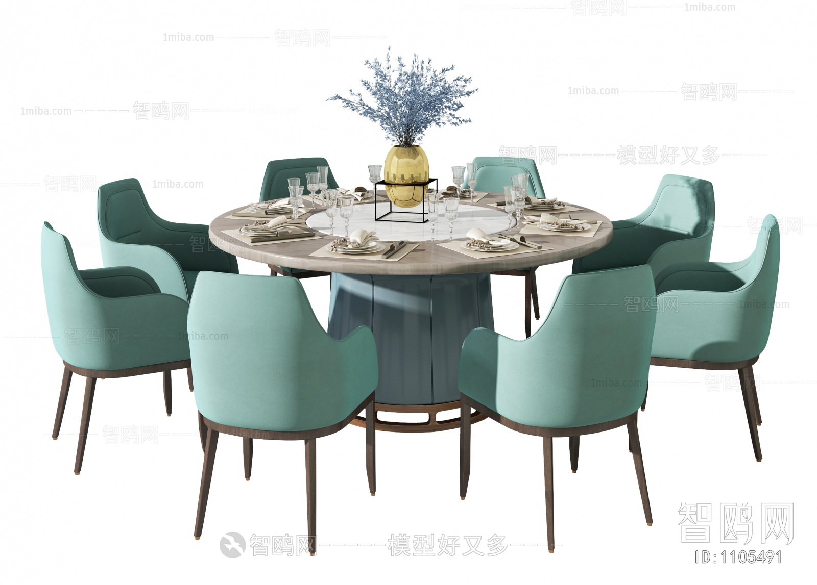 New Chinese Style Dining Table And Chairs