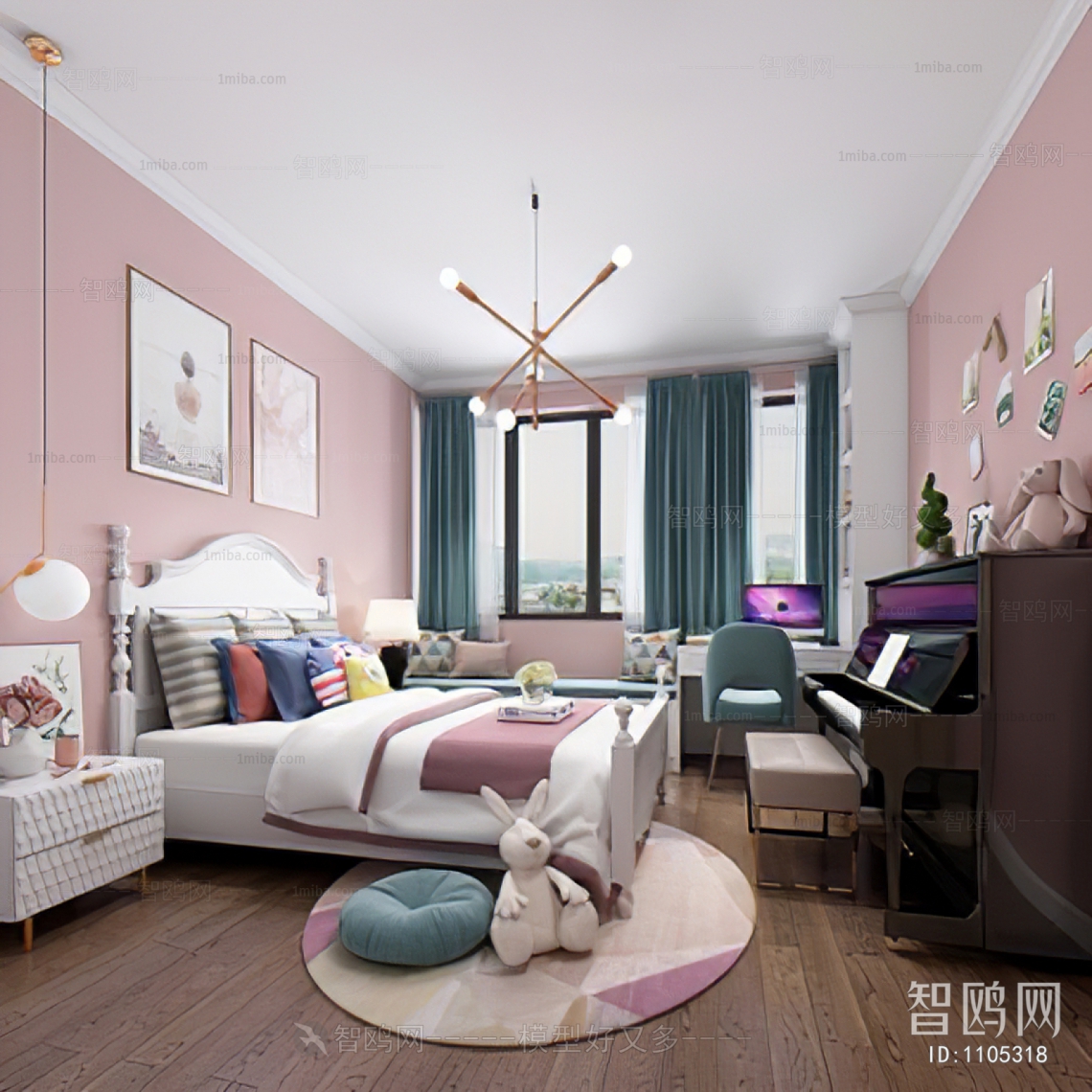 Modern Girl's Room Daughter's Room