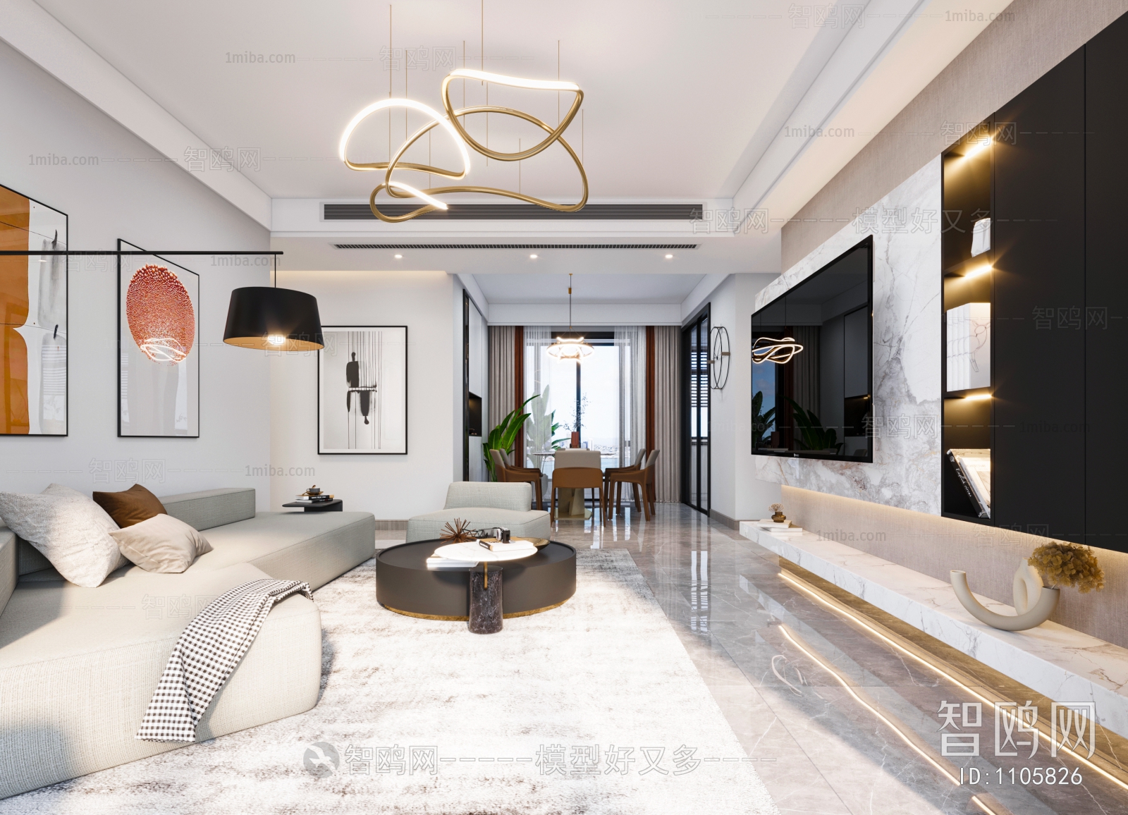 Modern A Living Room