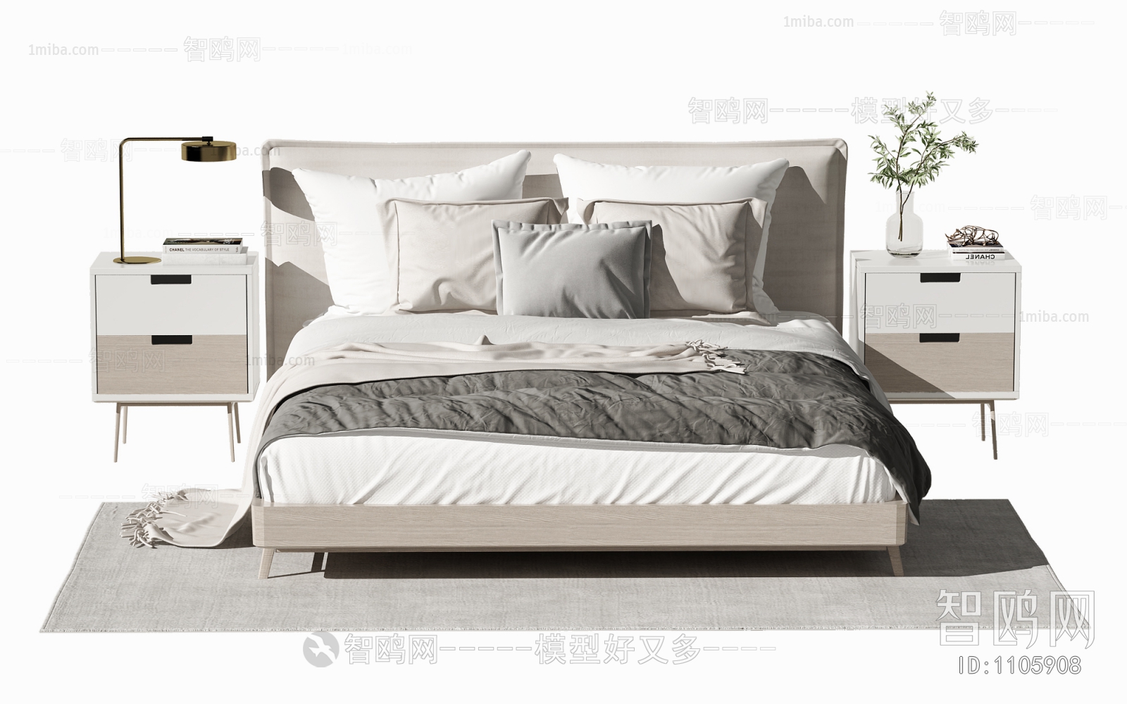 Modern Double Bed