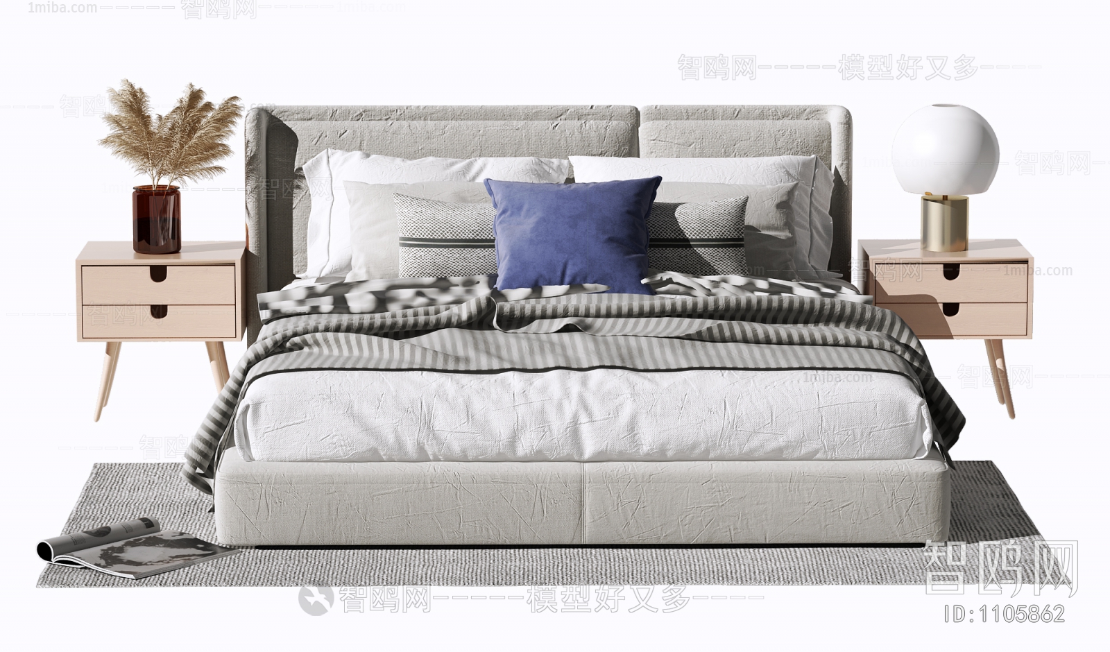 Modern Double Bed