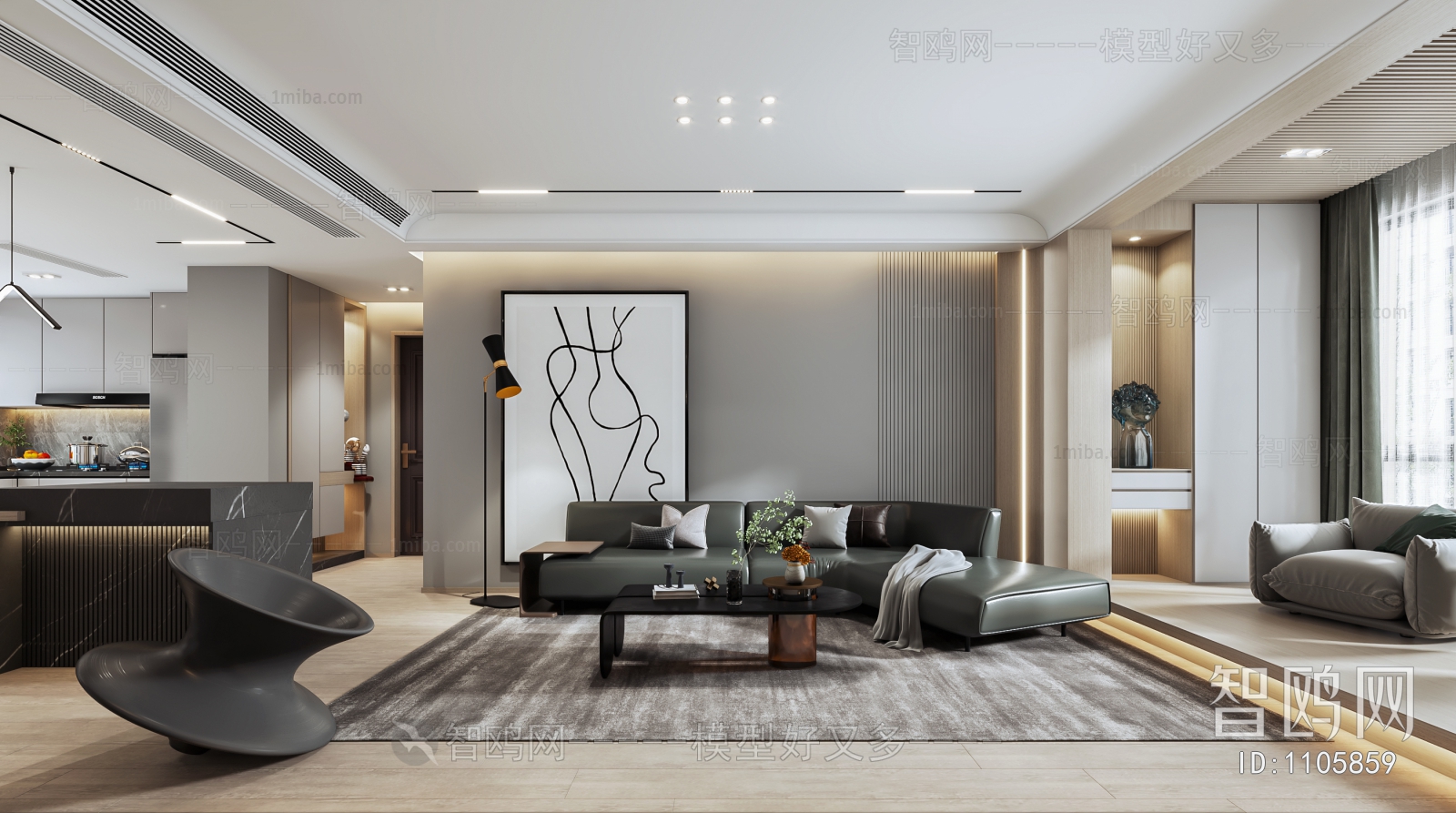 Modern A Living Room