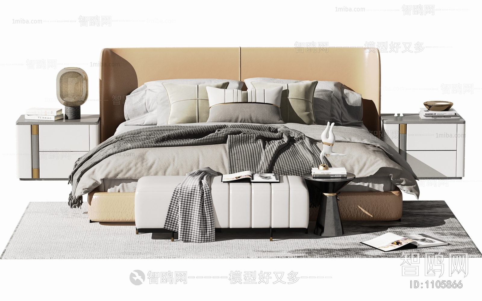 Modern Double Bed