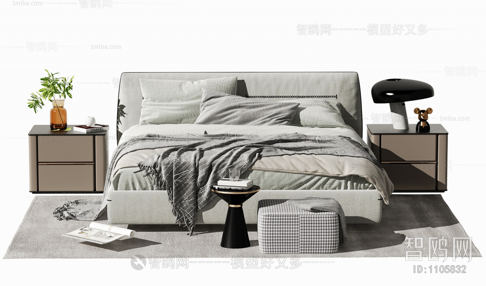 Modern Double Bed