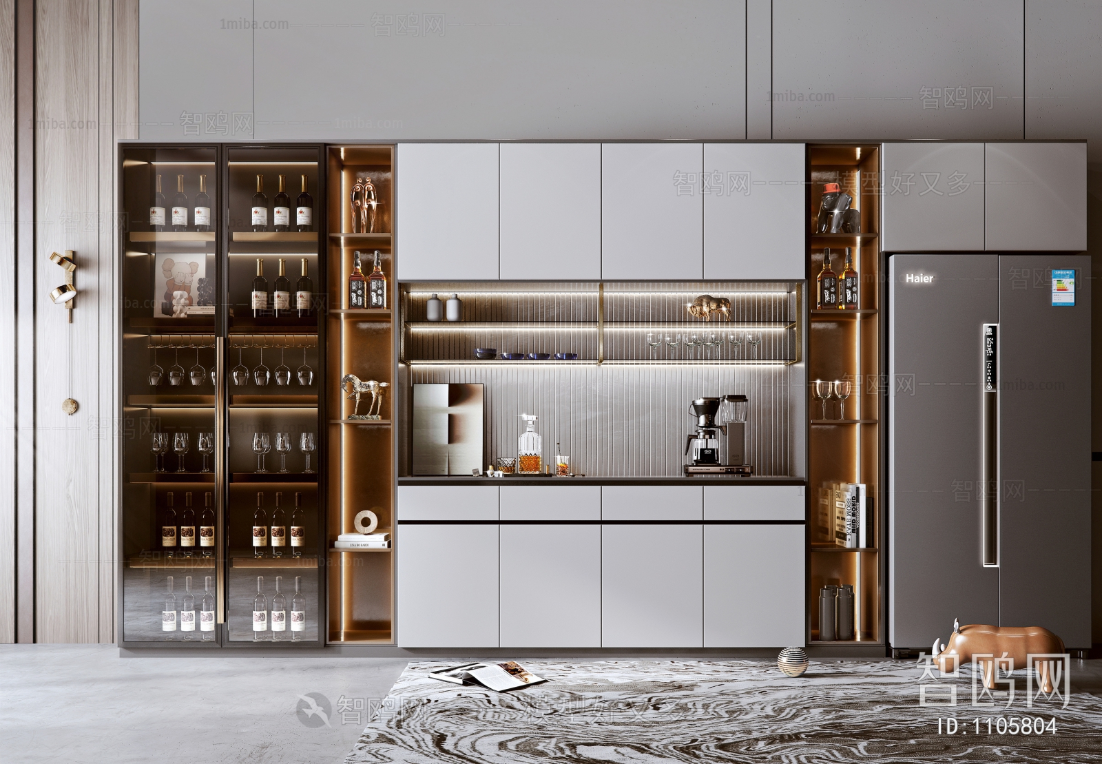 Modern Wine Cabinet