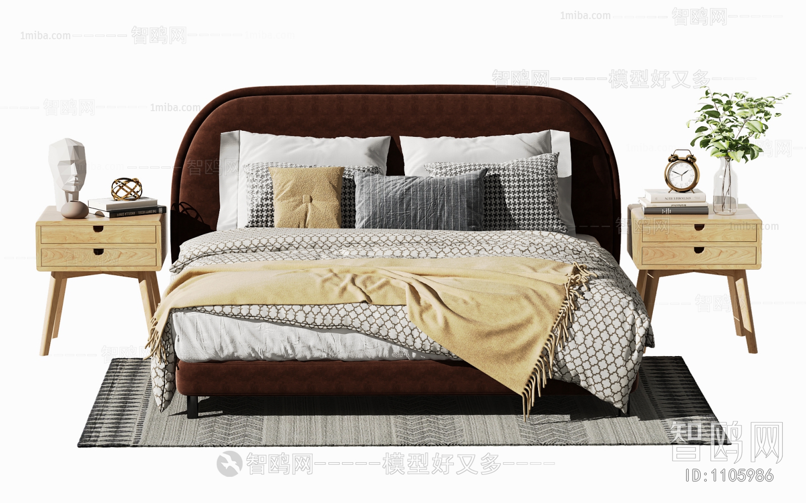 Modern Double Bed