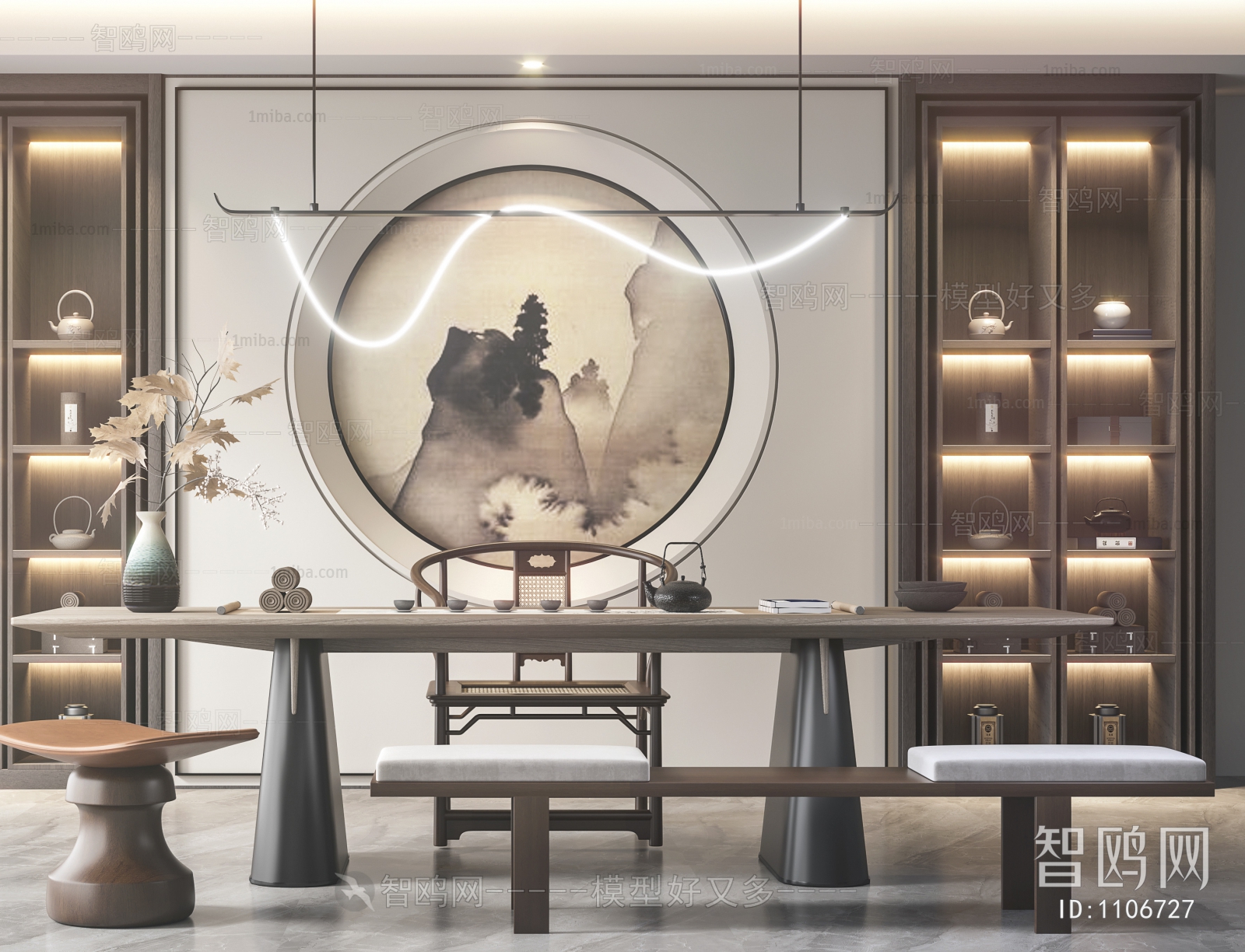 New Chinese Style Tea House