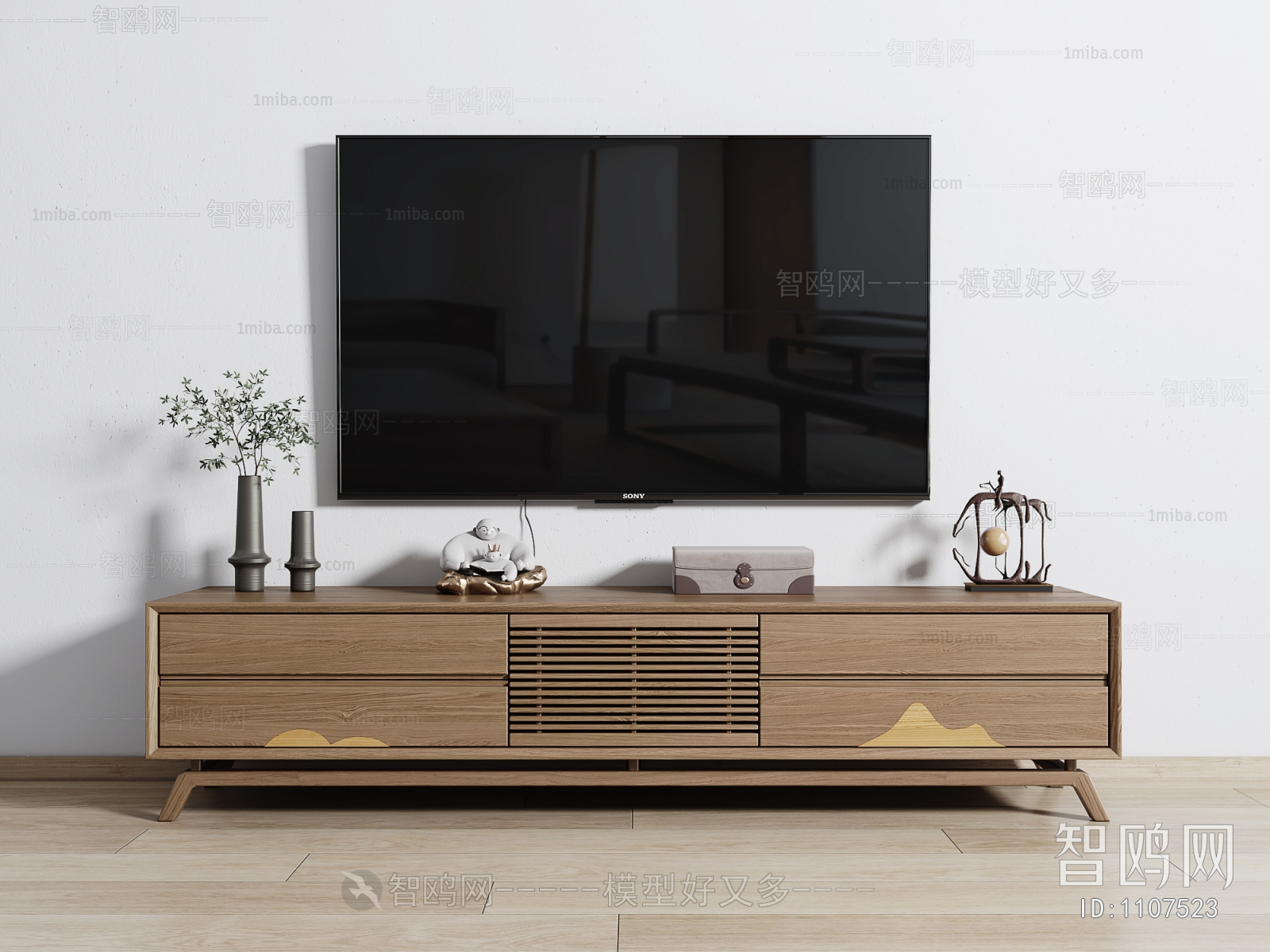 New Chinese Style TV Cabinet