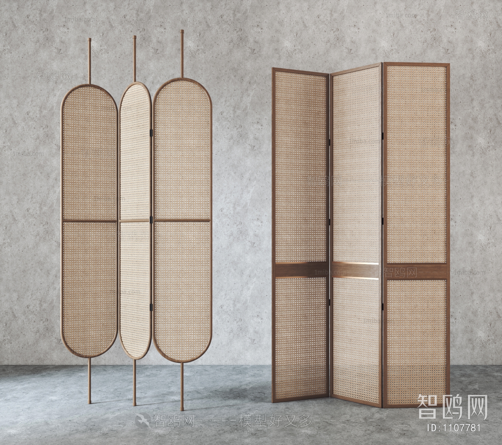 Wabi-sabi Style Partition