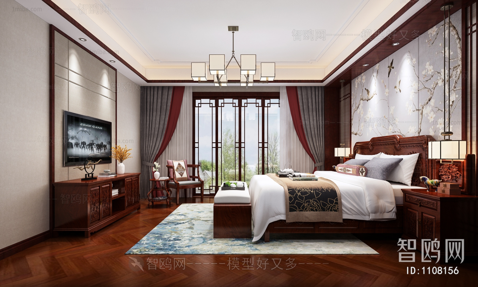 Chinese Style Bedroom