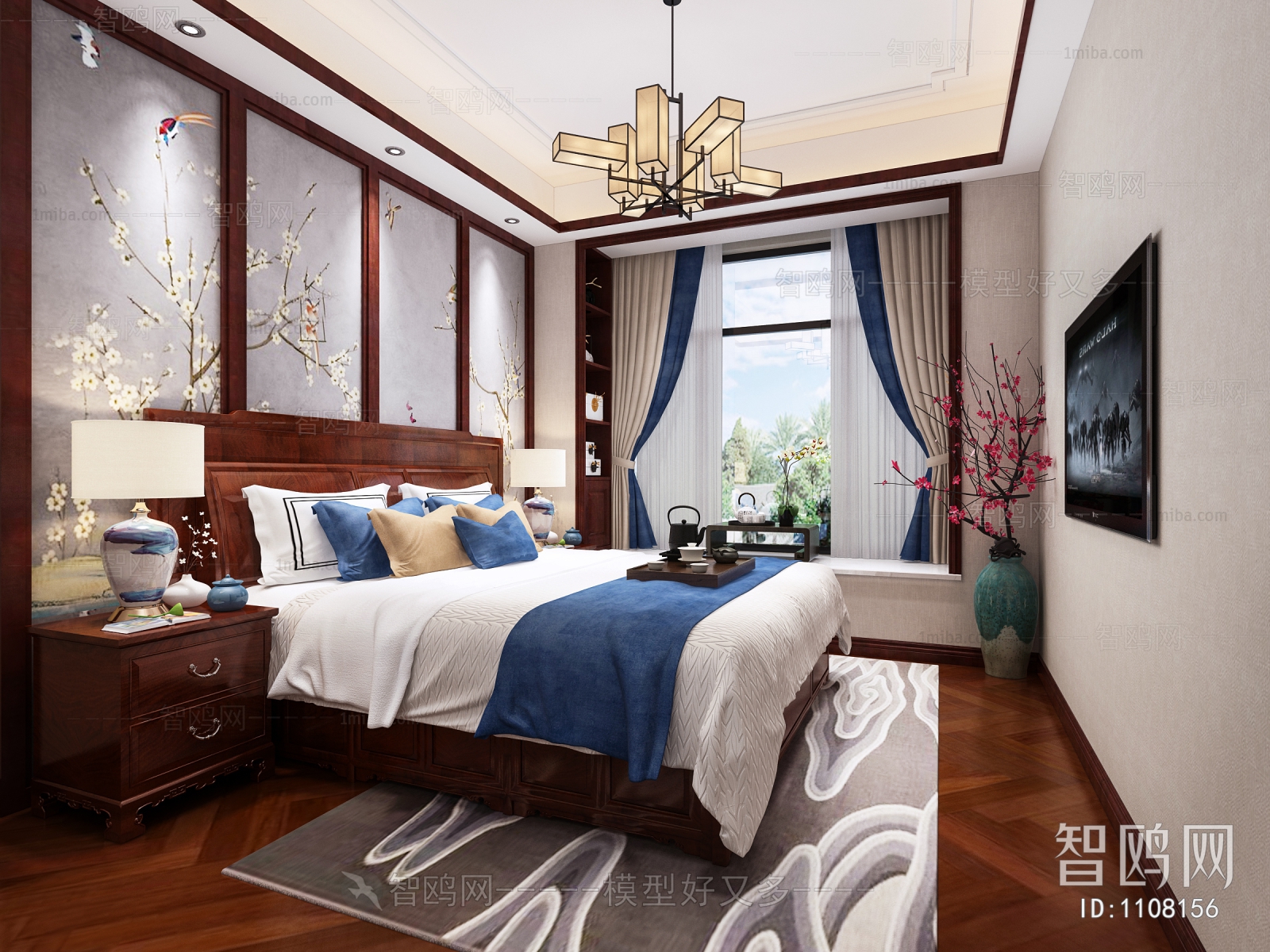 Chinese Style Bedroom