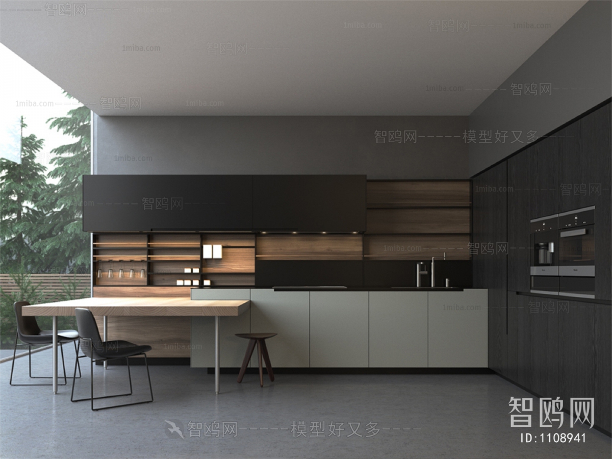 Modern The Kitchen