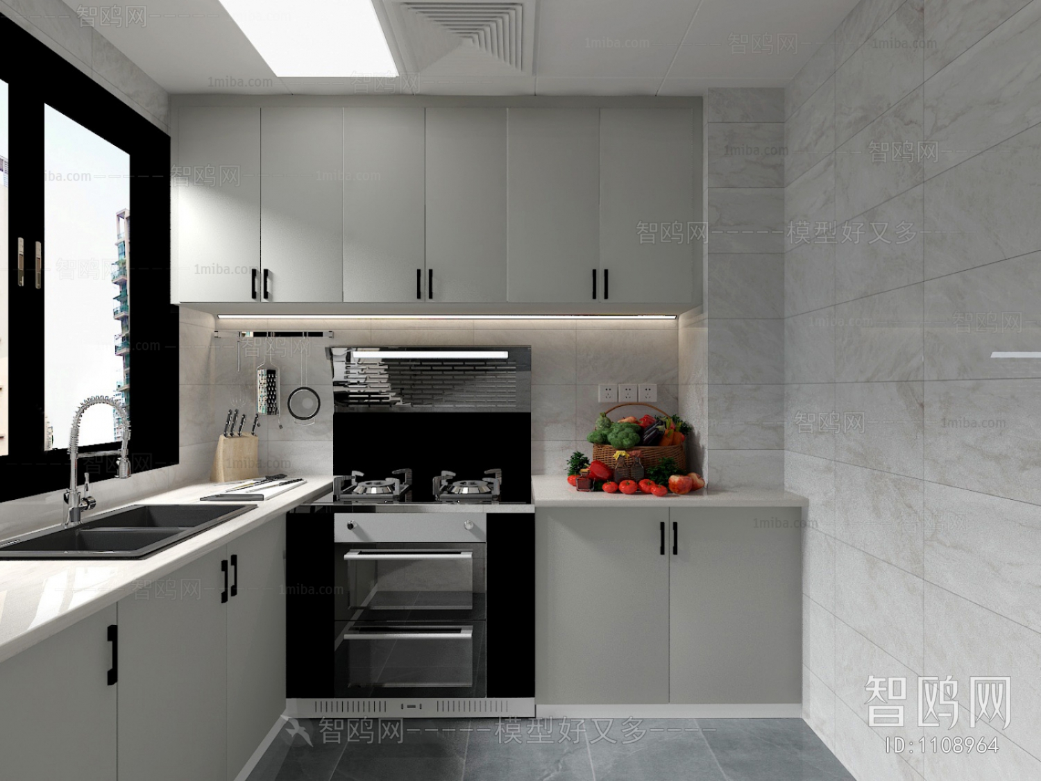 Modern The Kitchen