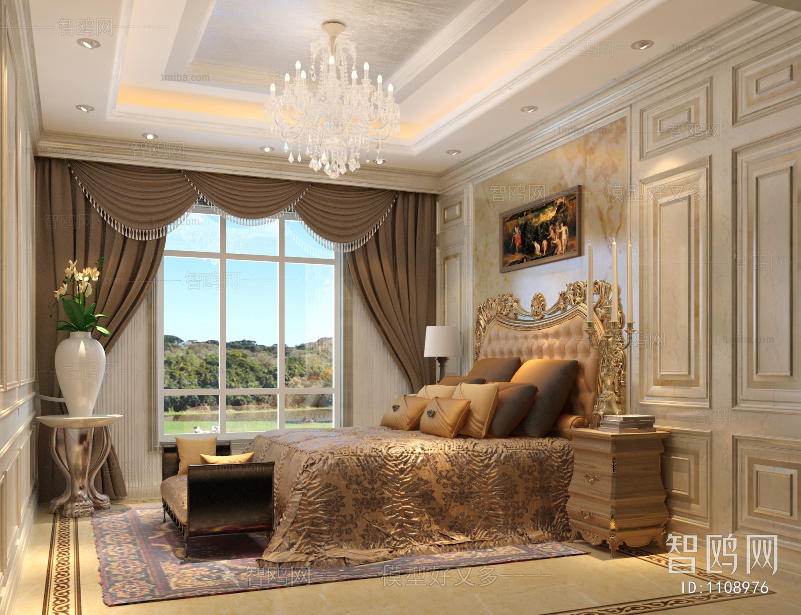 European Style Bedroom