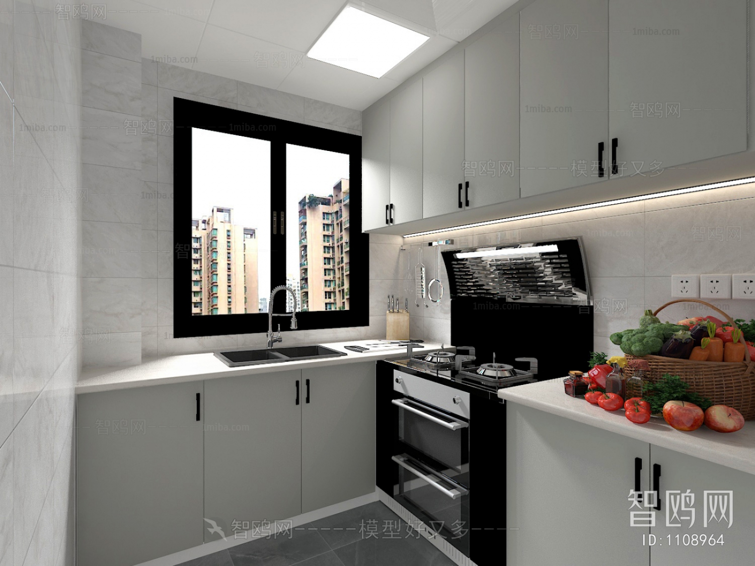 Modern The Kitchen