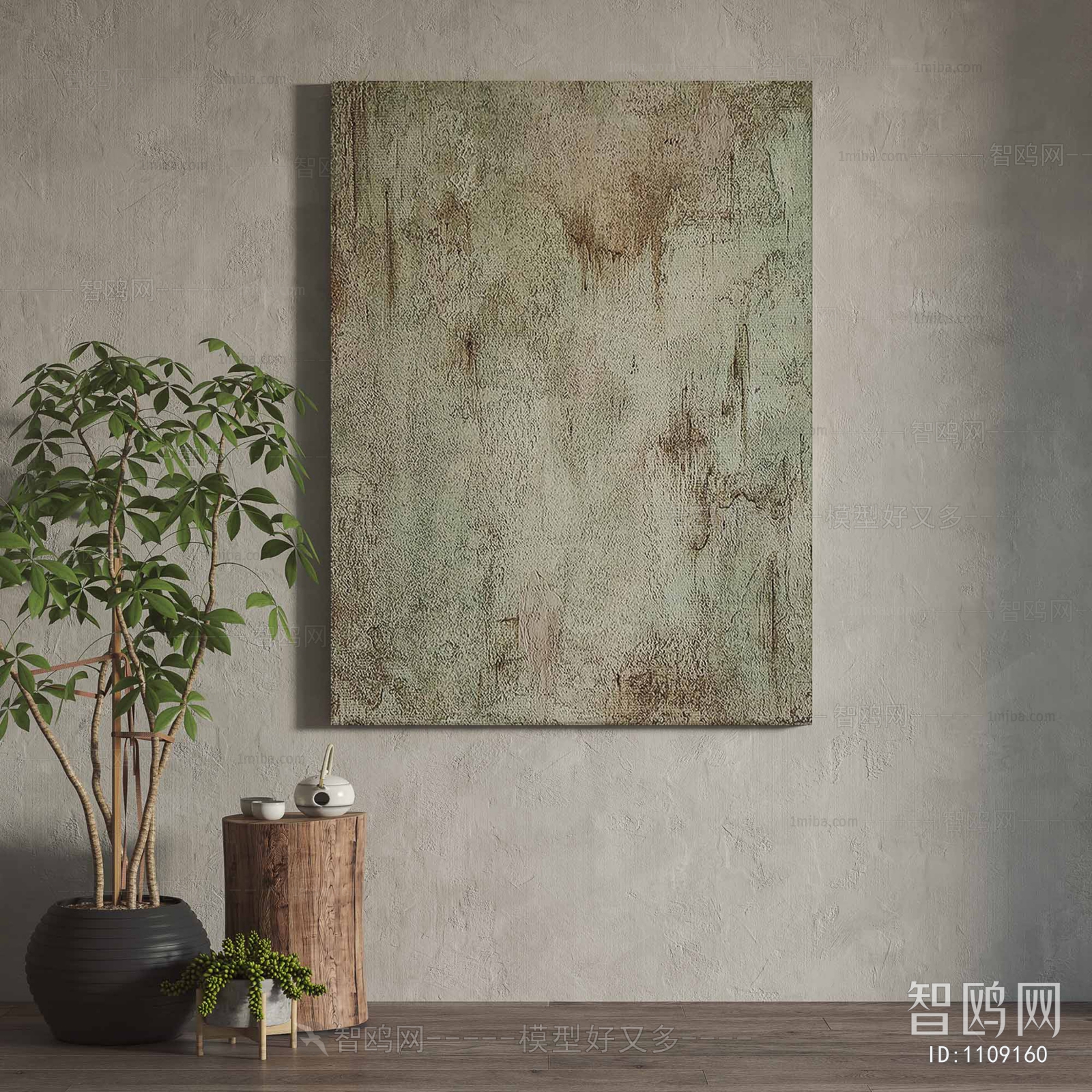 Wabi-sabi Style Painting