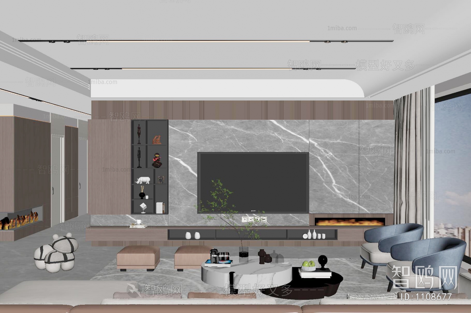 Modern A Living Room