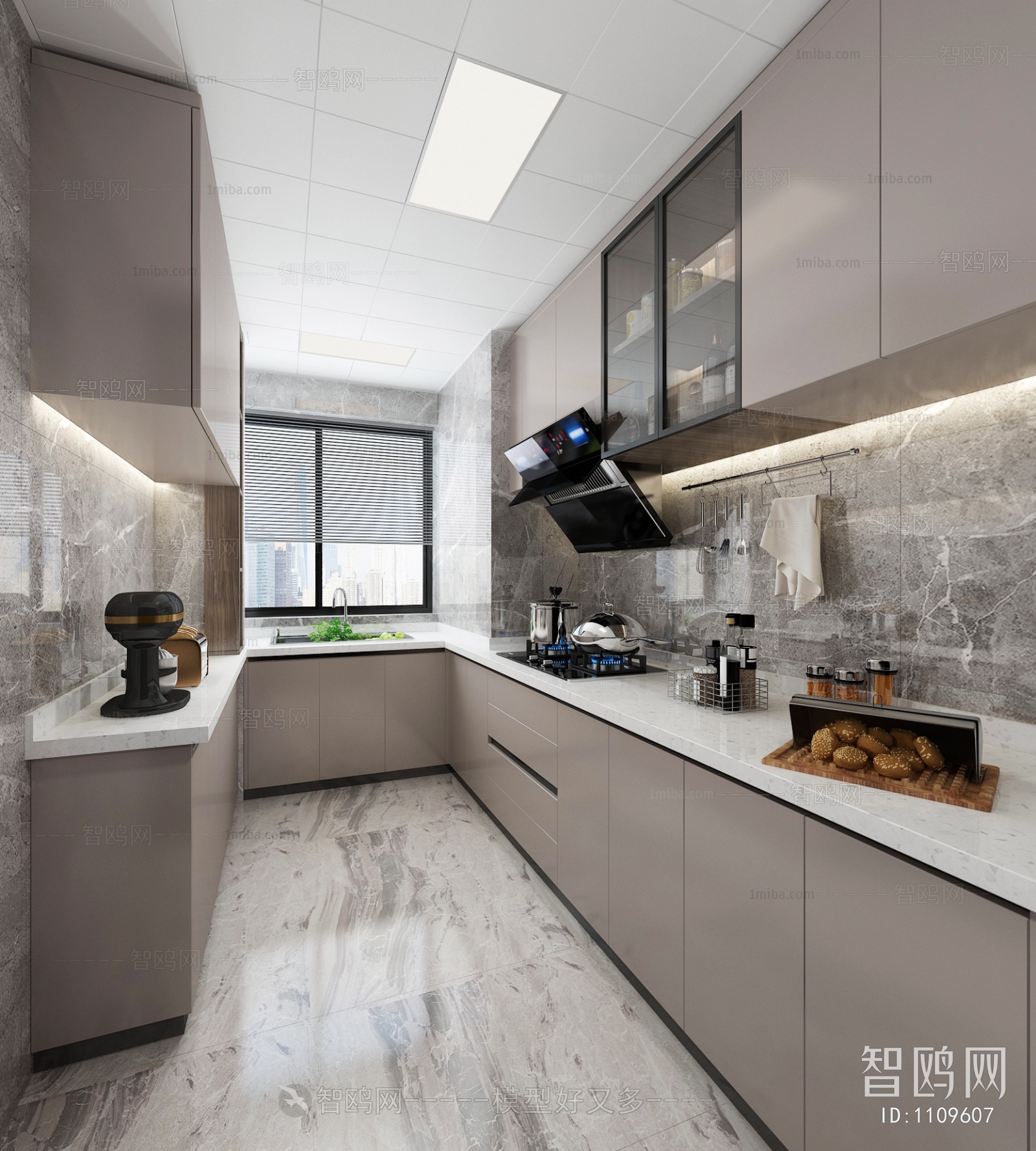 Modern The Kitchen