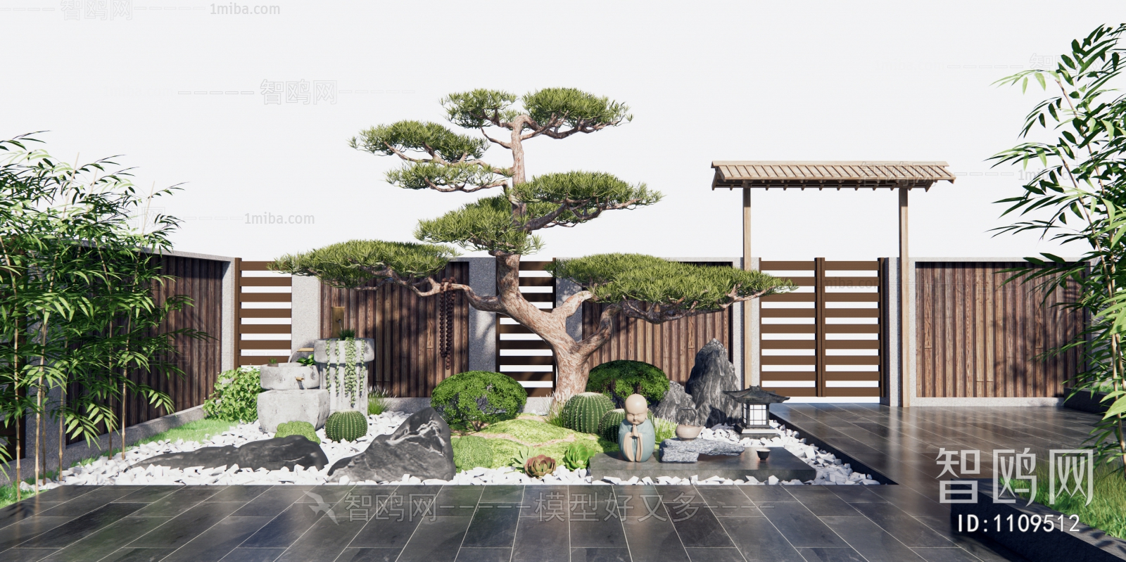 New Chinese Style Courtyard/landscape