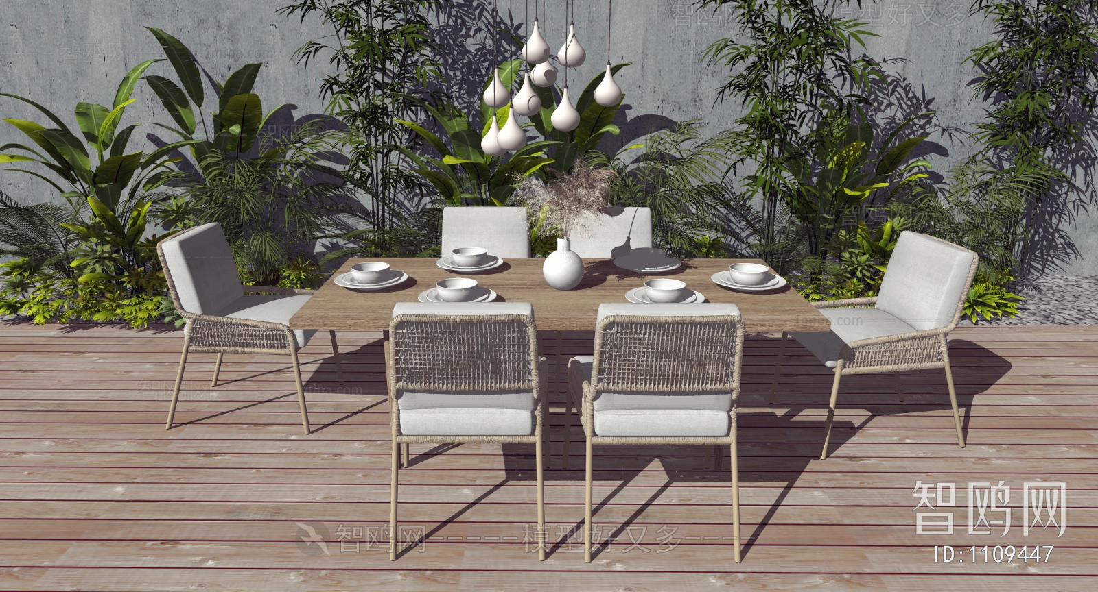 Nordic Style Dining Table And Chairs