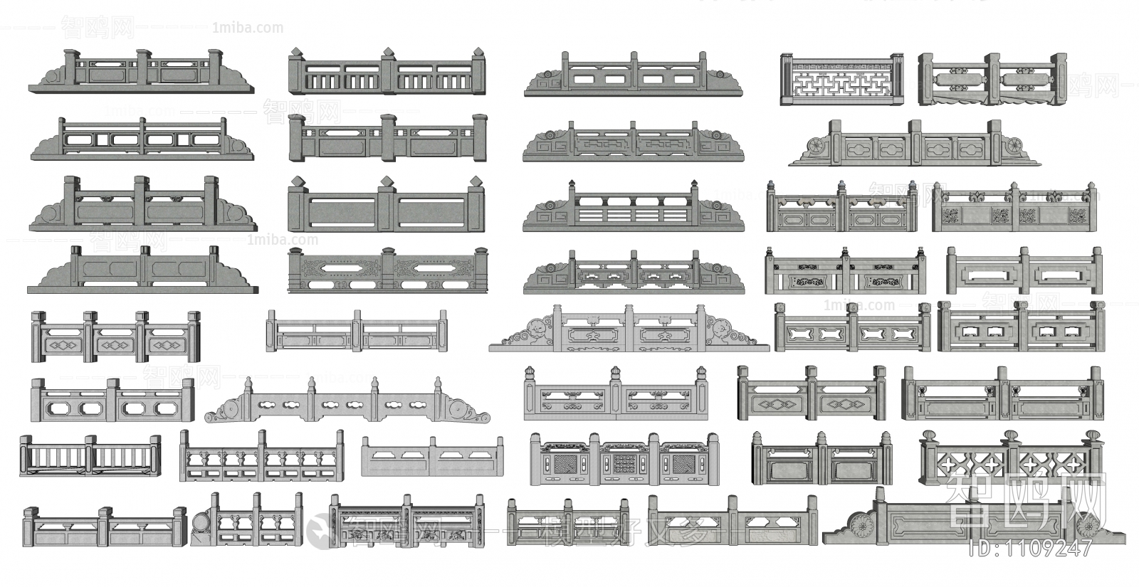 New Chinese Style Guardrail