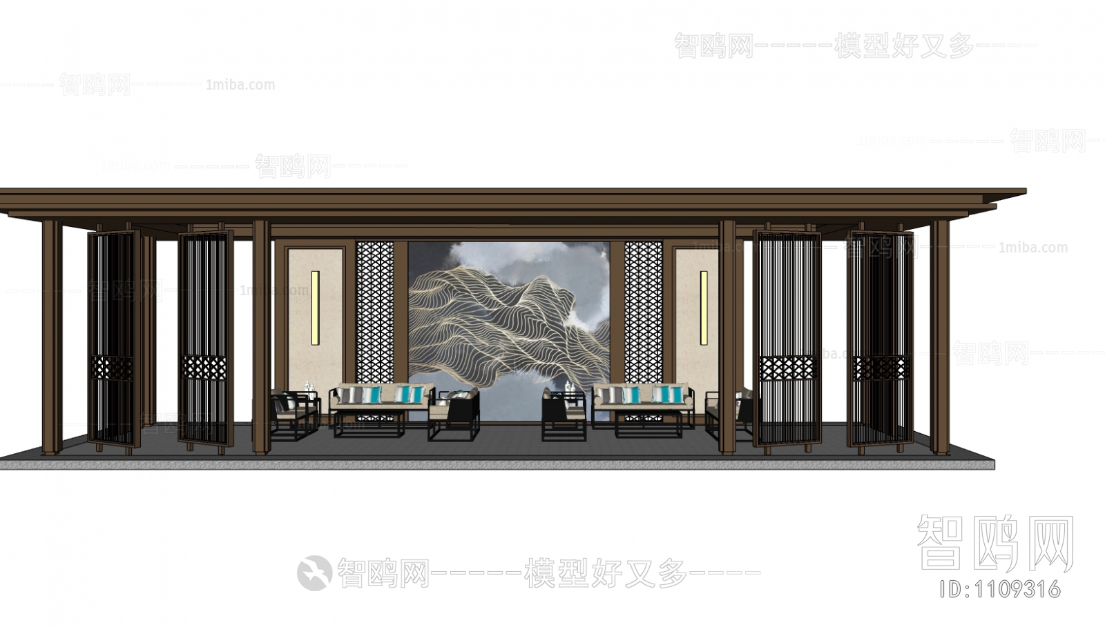 New Chinese Style Landscape