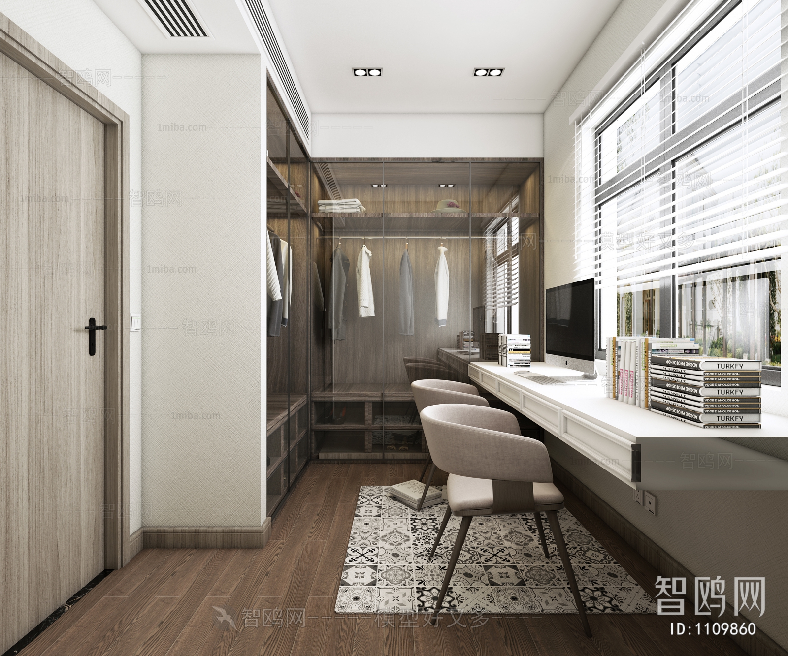 New Chinese Style Bedroom